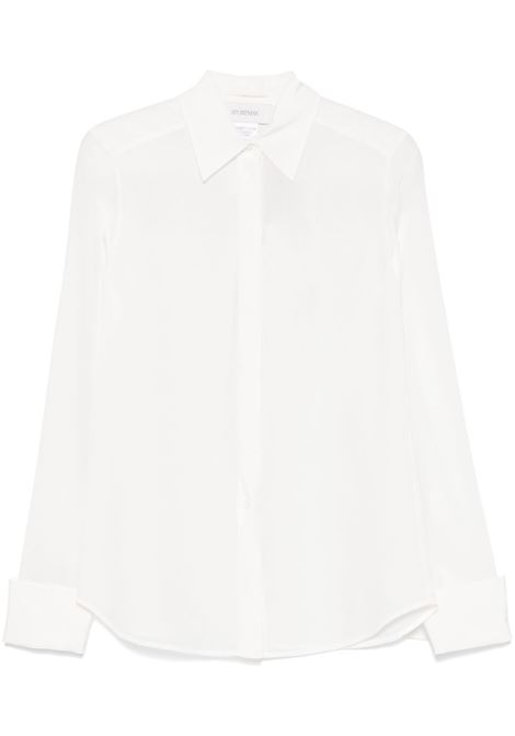 Camicia in crêpe gemona in bianco Maxmara sportmax - donna